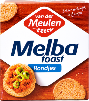 van der Meulen Melba Toast 110g