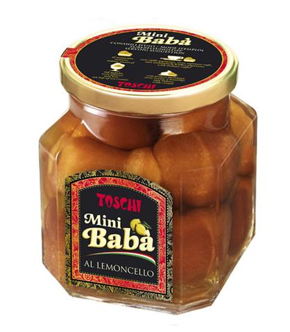Toschi Mini Baba al Lemoncello 400g