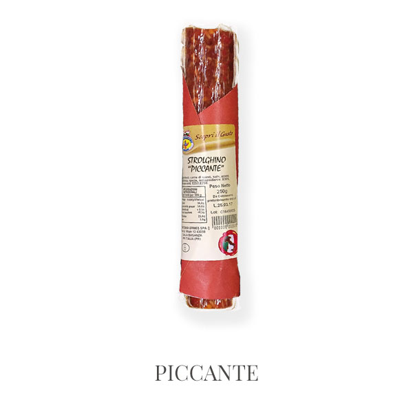 Ermes Fontana Strolghino Piccante Italian Sausage