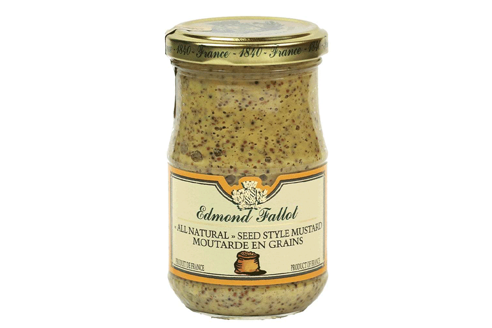Edmond Fallot All Natural Seed Style Mustard 190ml