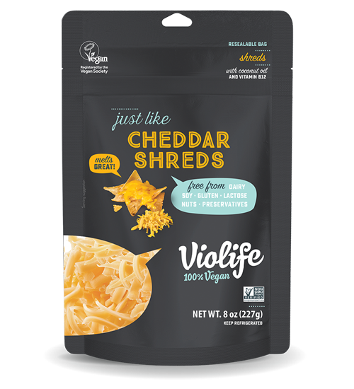 Violife Vegan Cheddar Cheese Shreds 227g