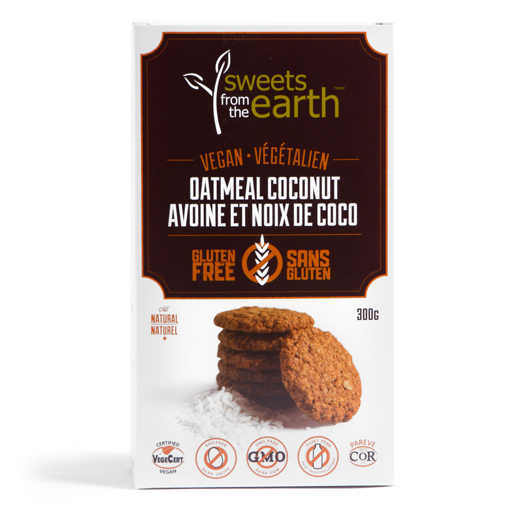 Sweets From The Earth Oatmeal Coconut Cookies 300g
