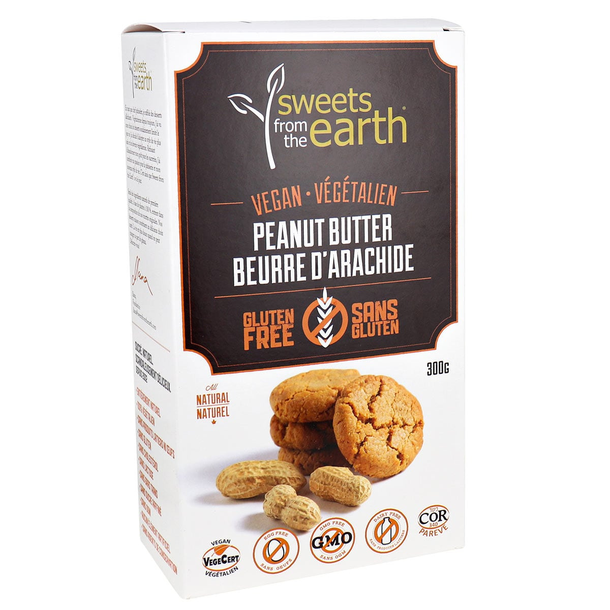 Sweets From The Earth Peanut Butter Cookies 300g