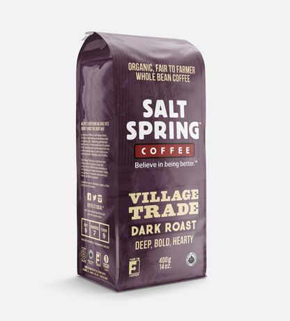 Salt Spring Coffee Village Trade Dark Roast 400g