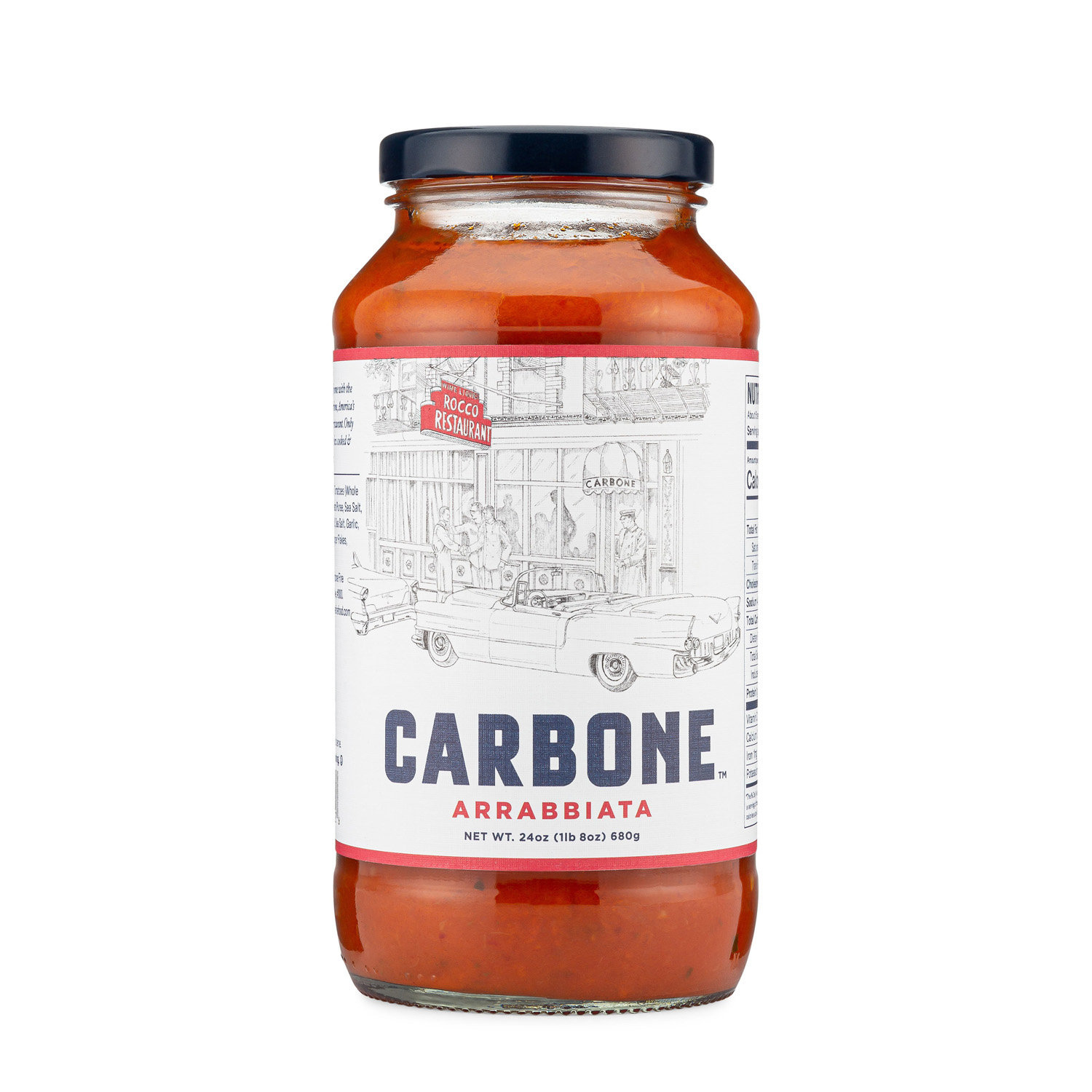 Carbone Arrabbiata Pasta Sauce 680ml