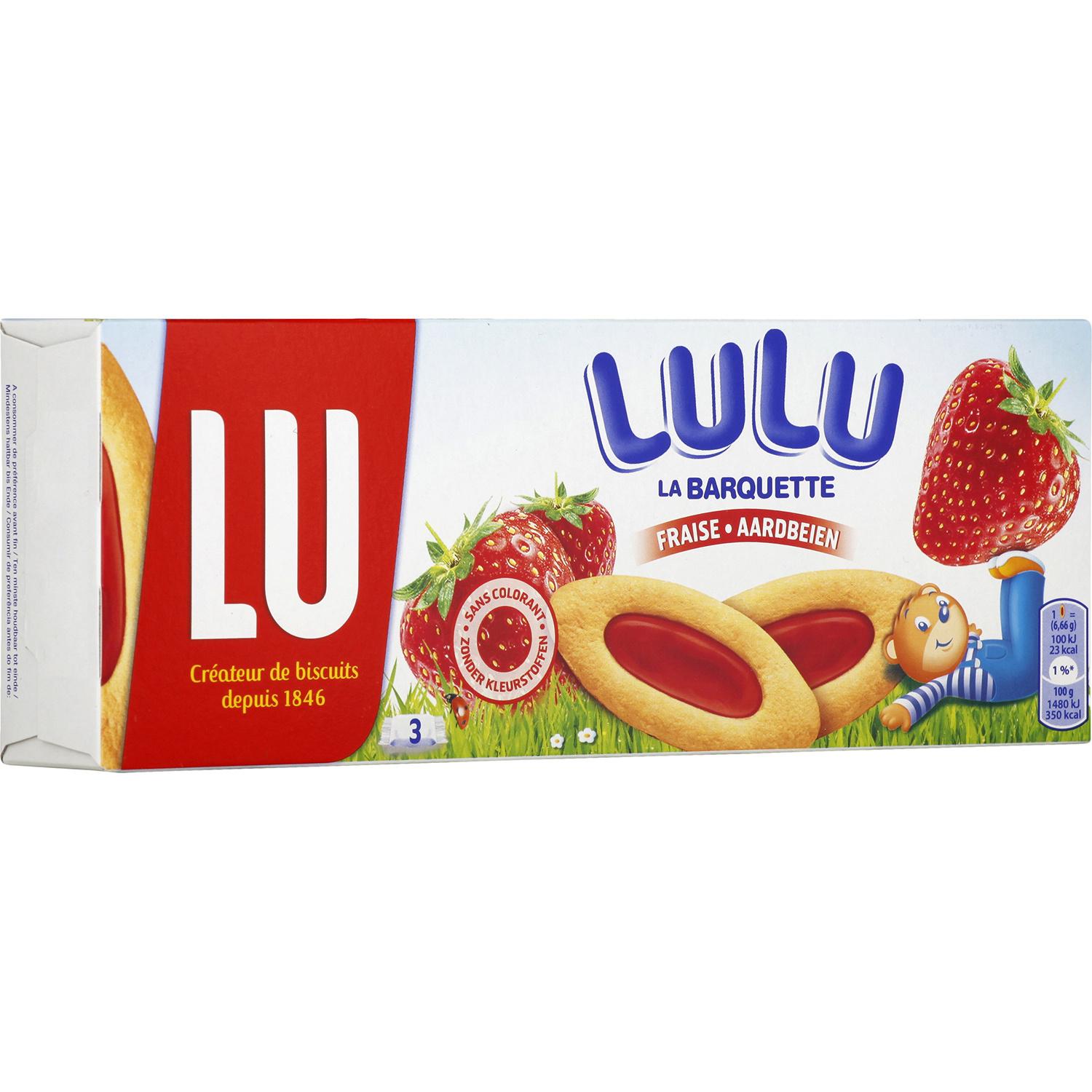 LuLu Strawberry Biscuits 120g