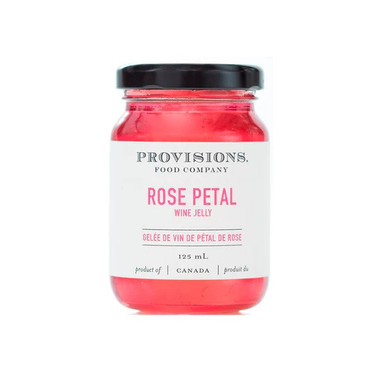 Provisions Rose Petal Wine Jelly Ontario 125ml