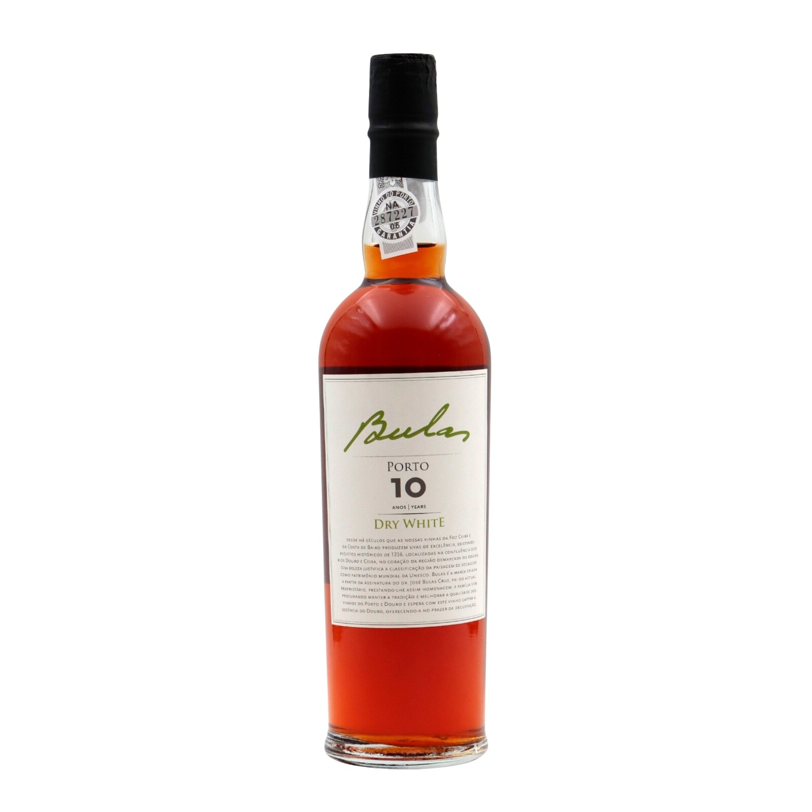 Bulas 10 Year Old White Port 500ml
