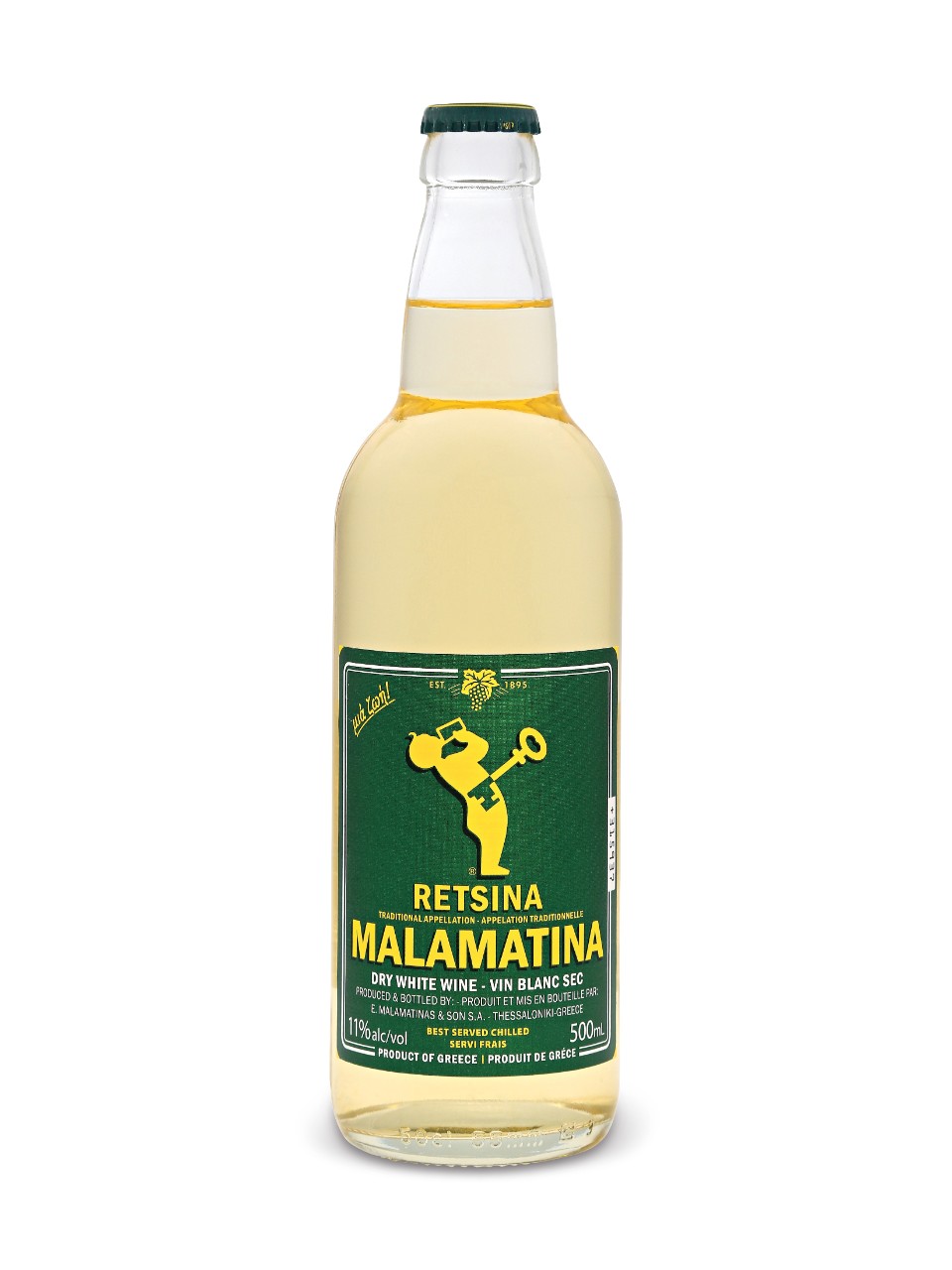 Malamatina Retsina Greece 500ml