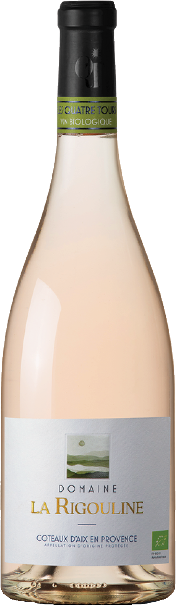 Domaine La Rigouline Rose Coteaux d'Aix en Provence 750ml