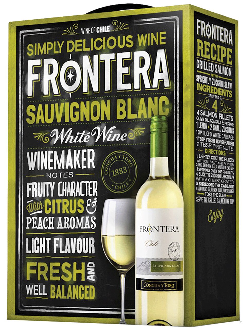 Concha Y Toro Frontera Sauvignon Blanc Chile 3000ml