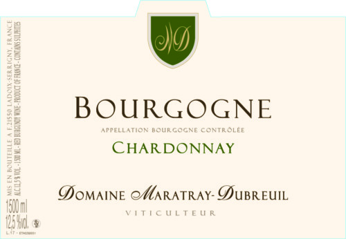 Domaine Maratray-Dubreuil Chardonnay Burgundy 750ml