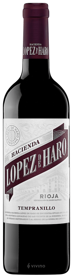 Lopez de Haro Tempranillo Rioja 750ml
