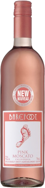 Barefoot Pink Moscato California 750ml