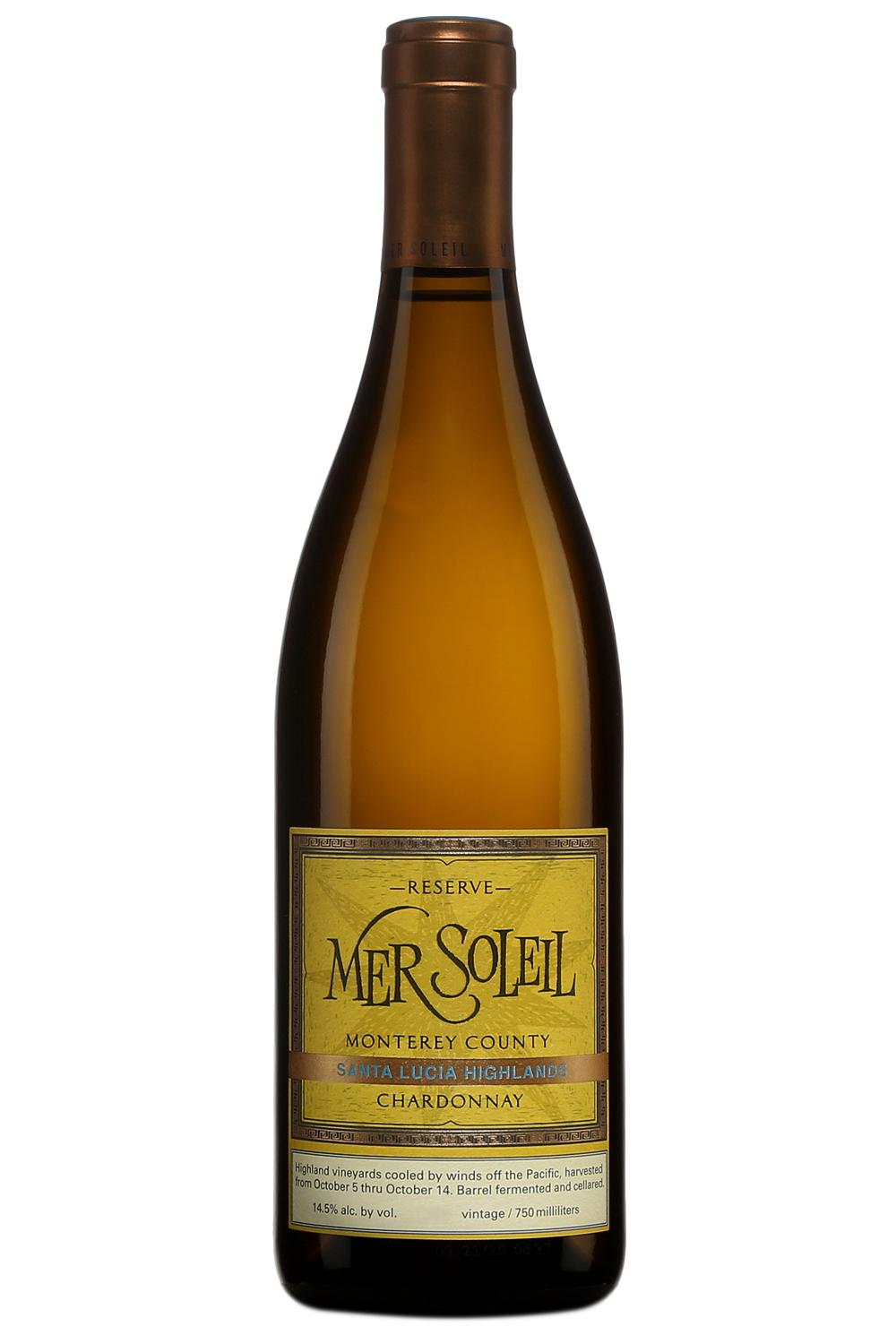 Mer Soleil Chardonnay Santa Lucia Highlands 750ml