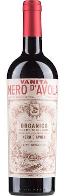 Vanita Organic Nero D'Avola Sicily 750ml